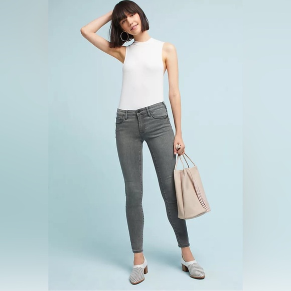 Anthropologie Denim - Anthropologie Pilcro Mid-Rise Skinny Ankle Jeans – Coal Grey | Size 26